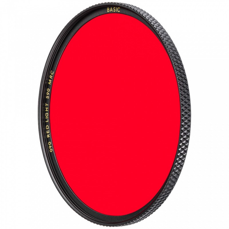 B+W FILTRO BASIC ROSSO CHIARO 590 MRC 77mm | Fcf Forniture Cine Foto