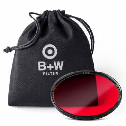 B+W FILTRO BASIC ROSSO CHIARO 590 MRC 52mm | Fcf Forniture Cine Foto