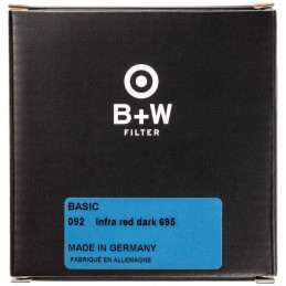 B+W FILTRO BASIC IR ROSSO SCURO 695 67mm | Fcf Forniture Cine Foto