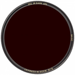 B+W FILTRO BASIC IR ROSSO SCURO 695 67mm | Fcf Forniture Cine Foto