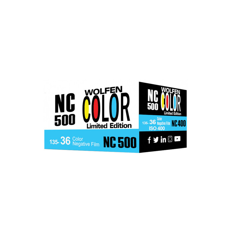 WOLFEN NC500 400 ISO 135/36 COLORE NEGATIVO | Fcf Forniture Cine Foto