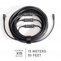 IQWIRE X15 CARBON  BLACK TETHER CABLES USB-C 15mt