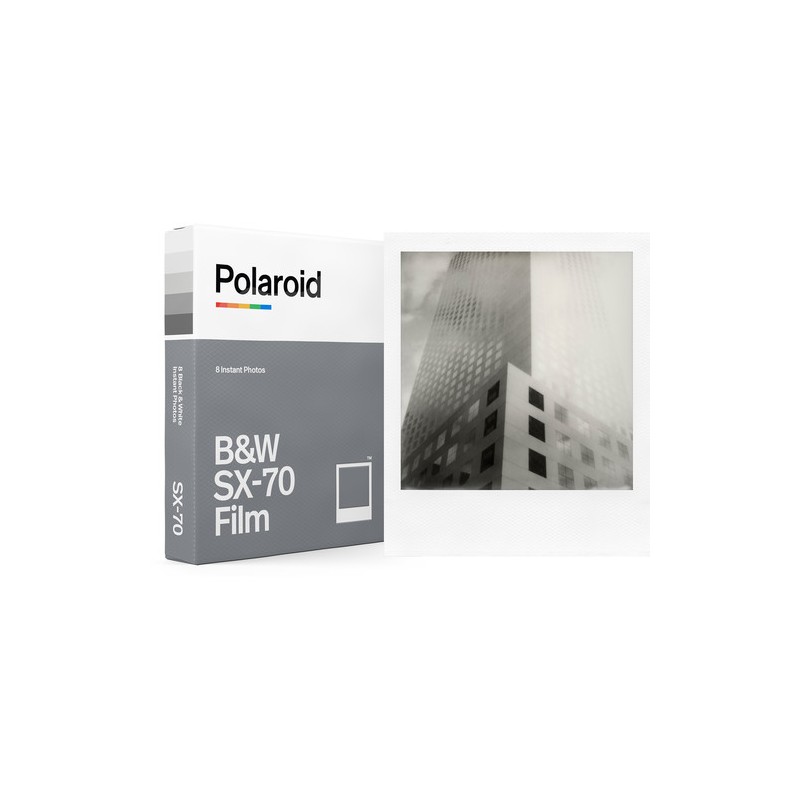 POLAROID PZ6005 B&W FILM FOR SX-70 8 FOTO | Fcf Forniture Cine Foto