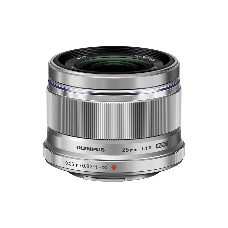 OLYMPUS M.ZUIKO DIGITAL 25mm F1.8 SILVER - GARANZIA POLYPHOTO ITALIA | Fcf Forniture Cine Foto