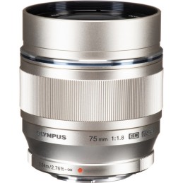 OLYMPUS M.ZUIKO DIGITAL ED 75mm F1.8 SILVER - GARANZIA POLYPHOTO ITALIA | Fcf Forniture Cine Foto