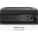 OMNICHARGER ULTIMAT 40300mAh AC/DC/USB-C 2022 CON CUSTODIA OMNOP2NA002 | Fcf Forniture Cine Foto