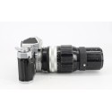NIKON NIKKORMAT FT SILVER 200mm F4 USATO | Fcf Forniture Cine Foto