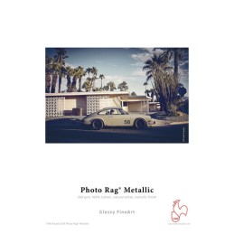 HAHNEMUHLE PHOTO RAG METALLIC GR340BR CM91X12M HHN10643572 | Fcf Forniture Cine Foto