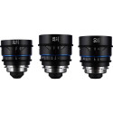 LAOWA VENUS OPTICS S35 PRIME KIT NANOMORPH (27MM-35MM-50MM) BLUE PER PL+EF CINE LWAPRNBPLEF | Fcf Forniture Cine Foto