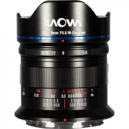 LAOWA VENUS OPTICS OBIETTIVO 9mm F5.6 PER NIKON Z NERO RETTILINEO LWA9RLFF56NIKZ | Fcf Forniture Cine Foto