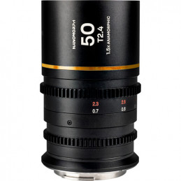 LAOWA VENUS OPTICS OBIETTIVO 50mm T2.4 NANOMORPH AMBRA MFT CINE LWA50NA24MFT | Fcf Forniture Cine Foto