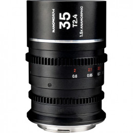LAOWA VENUS OPTICS OBIETTIVO 35mm T2.4 NANOMORPH SILVER MFT CINE LWA35NS24MFT | Fcf Forniture Cine Foto