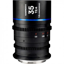LAOWA VENUS OPTICS OBIETTIVO 35mm T2.4 NANOMORPH BLUE MFT CINE LWA35NB24MFT | Fcf Forniture Cine Foto