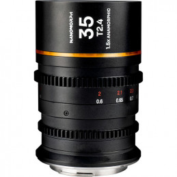 LAOWA VENUS OPTICS OBIETTIVO 35mm T2.4 NANOMORPH AMBRA MFT CINE LWA35NA24MFT | Fcf Forniture Cine Foto