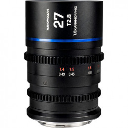 LAOWA VENUS OPTICS OBIETTIVO 27mm T2.8 NANOMORPH BLUE NIKON Z CINE LWA27NB28NIKZ | Fcf Forniture Cine Foto