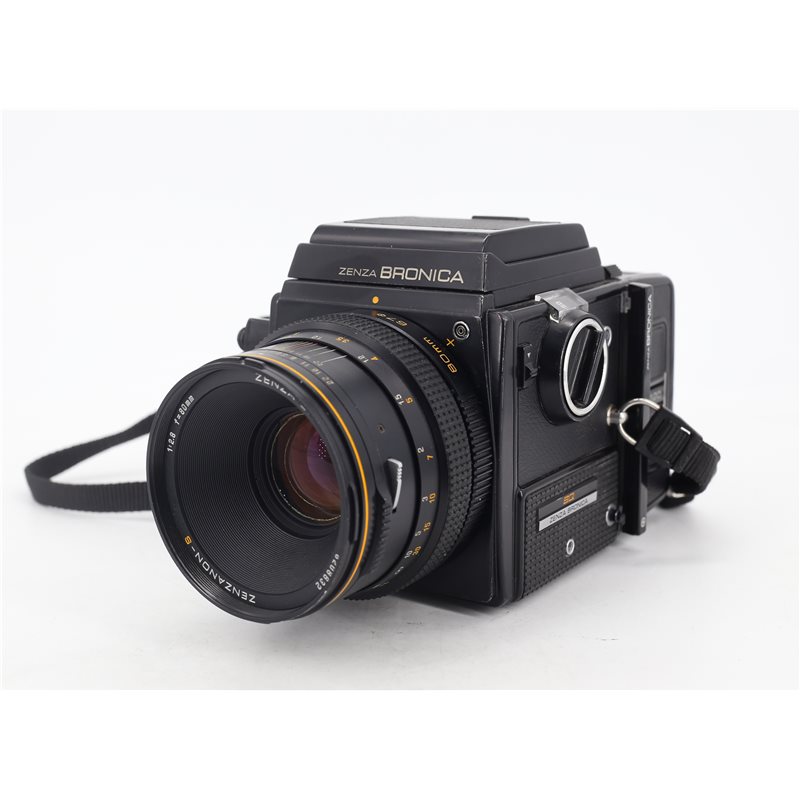 ZENZA BRONICA SQ 6x6 + ZENZANON-S 80mm F2.8 + MAGAZZINO 120 USATO | Fcf Forniture Cine Foto