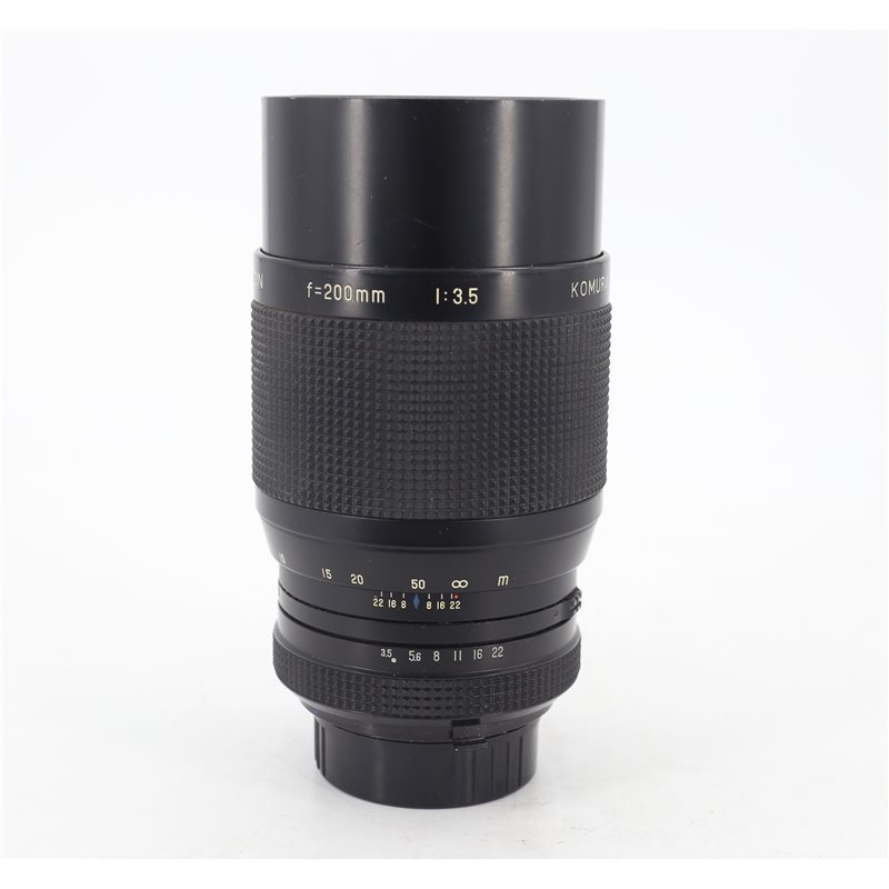 KOMURA KMC KOMURANON 200mm F3.5 - GARANZIA 3 MESI FCF KOMURA KMC KOMURANON 200mm F3.5 - GARANZIA 3 MESI FCF