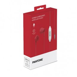 PANTONE PT-WDE001R1 AURICOLARI ROSSO, BIANCO