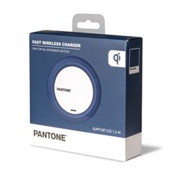 PANTONE PT-WC001N CARICATORE QI WIRELESS BLU NAVY