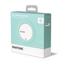 PANTONE PT-WC001L CARICATORE QI WIRELESS CIANO