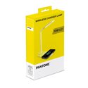 PANTONE PT-LD001Y CARICATORE WIRELESS CON LAMPADA YELLOW