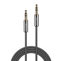 LINDY 35321 CAVO AUDIO 3.5mm CROMO LINE 1M | Fcf Forniture Cine Foto