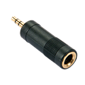 LINDY 35621 ADATTATORE AUDIO 3.5MM MASCHIO A 6.3MM FEMMINA