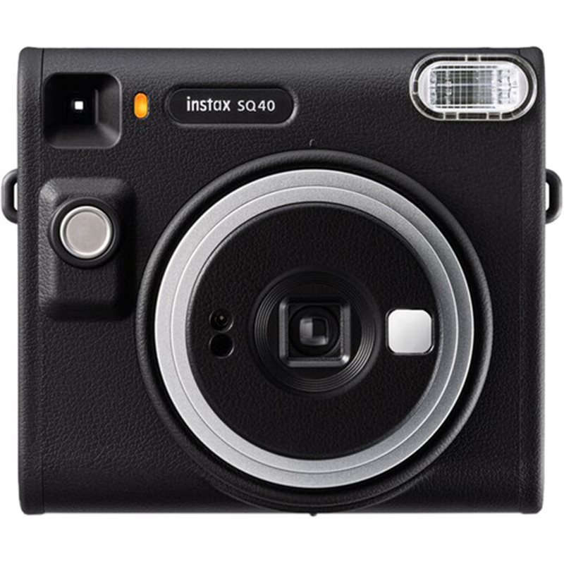 Custodia In Pelle PU Vintage Per Fotocamera Istantanea Fujifilm Square SQ40 - Borsa Protettiva Con Tracolla Regolabile E Apertura Rapida Per Foto, Dimensioni 14x7x13.5 Cm