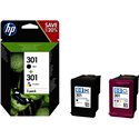 HP 301 CARTUCCIA INCHIOSTRO NERO E TRICROMIA COLORE