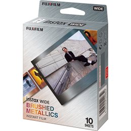 FUJIFILM INSTAX WIDE BRUSHED METALLICS 10 FOTO