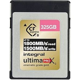 INTEGRAL 325GB CFEXPRESS TYPE B GOLD READ 1800MB/S WRITE 1500MB/S