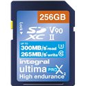INTEGRAL 256GB V90 SDXC READ 300MB/S WRITE 256MB/S