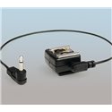 KAISER 1303 ADATTATORE PER FLASH CON CONTATTO CALDO E CAVO SINCRO CON JACK 3.5mm