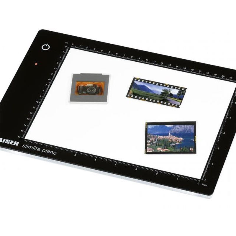 KAISER 2454 VISORE PIANO PER DIAPOSITIVE LED SLIMLITE PLANO SUPERFICIE ILLUMINATA 32X22.8cm | Fcf Forniture Cine Foto KAISER 2454 VISORE PIANO PER DIAPOSITIVE LED SLIMLITE PLANO SUPERFICIE ILLUMINATA 32X22.8cm | Fcf Forniture Cine Foto