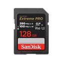 SANDISK SDXC EXTREME PRO 128GB READ 280MB/S WRITE 100MB/S 
