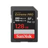 SANDISK SDXC EXTREME PRO 128GB READ 280MB/S WRITE 100MB/S 
