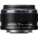 OLYMPUS M.ZUIKO DIGITAL ED 17mm F1.8 II BLACK - GARANZIA POLYPHOTO ITALIA