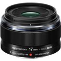 OLYMPUS M.ZUIKO DIGITAL ED 17mm F1.8 II BLACK - GARANZIA POLYPHOTO ITALIA