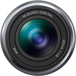OLYMPUS M.ZUIKO DIGITAL ED 25mm F1.8 II BLACK - GARANZIA POLYPHOTO ITALIA