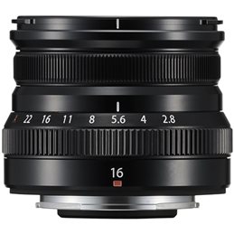 FUJIFILM XF16mm F2.8 R WR BLACK - GARANZIA FUJIFILM ITALIA