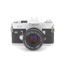 CANON FT SILVER + FD 50mm F1.8 USATO | Fcf Forniture Cine Foto
