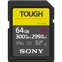 SONY 64GB TOUGH SDXC READ 300MB/S WRITE 299MB/S