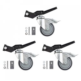 AVENGER A9000NB SET DI 3 RUOTE FRENATE NERE