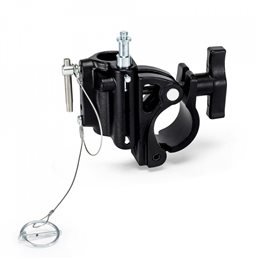 AVENGER C345BK-1 BARREL CLAMP CON MANOPOLA A T NERO Ø 42-52mm