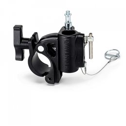 AVENGER C345BK-1 BARREL CLAMP CON MANOPOLA A T NERO Ø 42-52mm