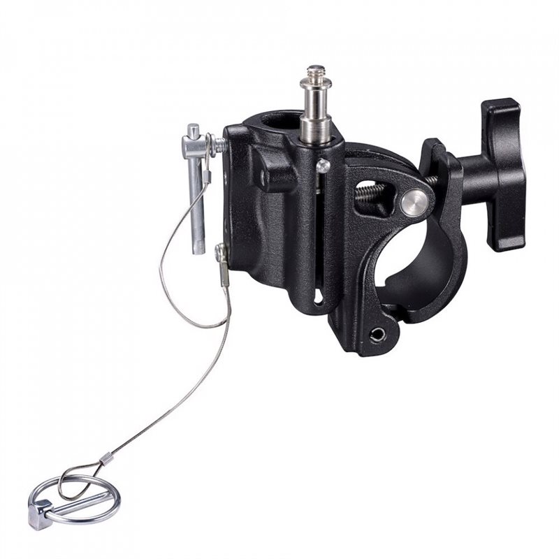 AVENGER C345BK-1 BARREL CLAMP CON MANOPOLA A T NERO Ø 42-52mm AVENGER C345BK-1 BARREL CLAMP CON MANOPOLA A T NERO Ø 42-52mm