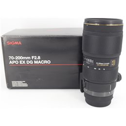 SIGMA 70-200mm F2.8 APO EX DG MACRO CANON