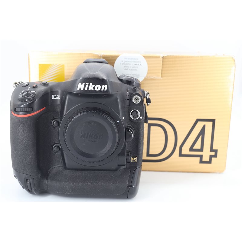 NIKON D4 BODY OTTURATORE NUOVO - GARANZIA 6 MESI FCF NIKON D4 BODY OTTURATORE NUOVO - GARANZIA 6 MESI FCF