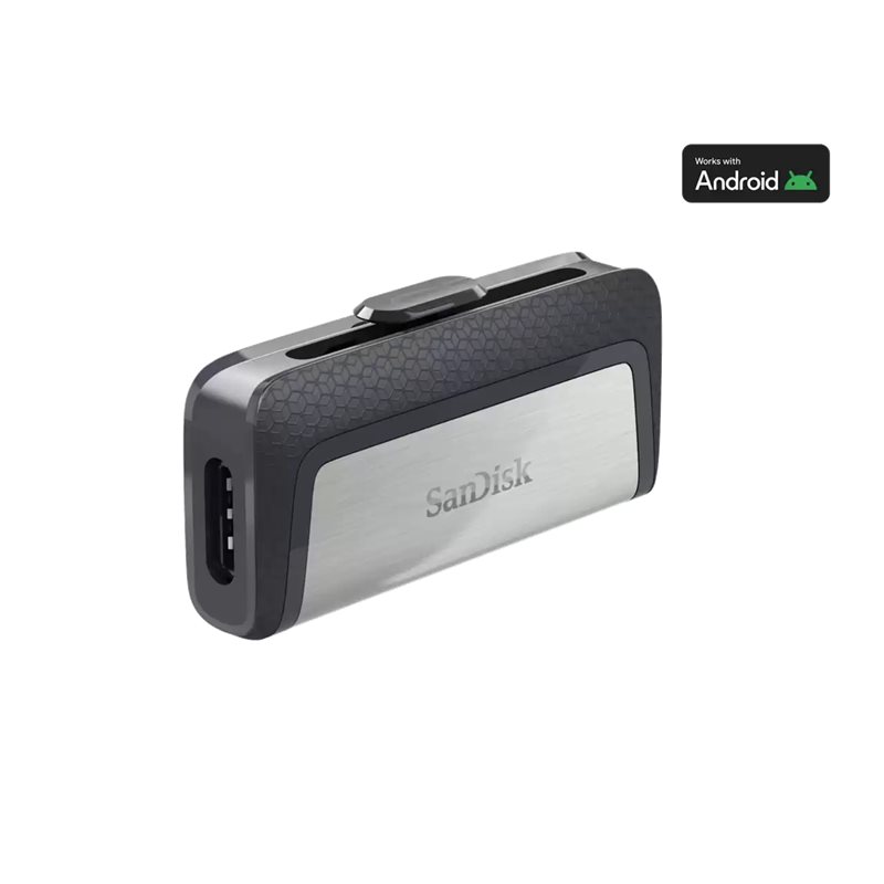 SANDISK CRUZER DUAL USB-C 64GB FLASH DRIVE SANDISK CRUZER DUAL USB-C 64GB FLASH DRIVE
