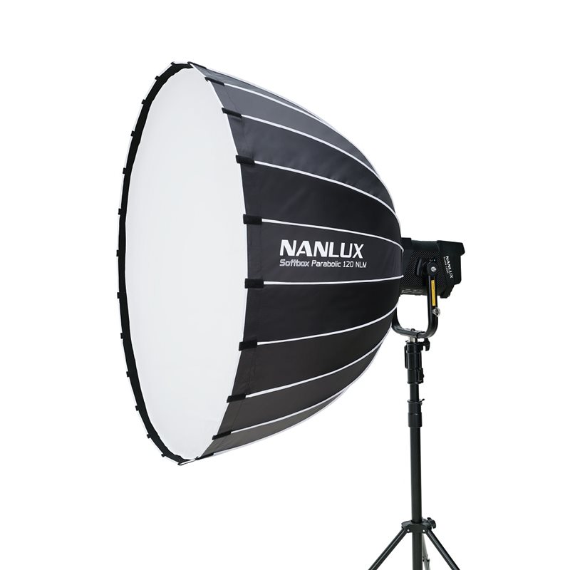 NANLITE SB-NLM-120-PR SOFTBOX PARABOLICO A CHIUSURA RAPIDA 120cm PER EVOKE NANLITE SB-NLM-120-PR SOFTBOX PARABOLICO A CHIUSURA RAPIDA 120cm PER EVOKE